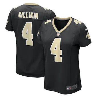 womens nike blake gilikin black new orleans saints game pla